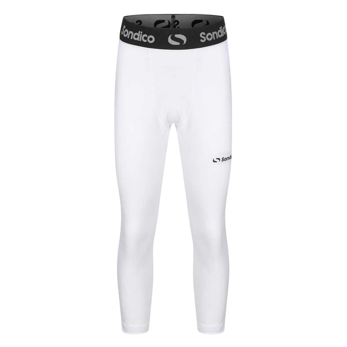 Sondico Jongens 3/4 Tights (Wit)