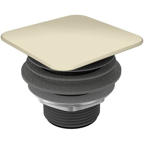 Kaldewei permanent drain valve, square lid 9059000001