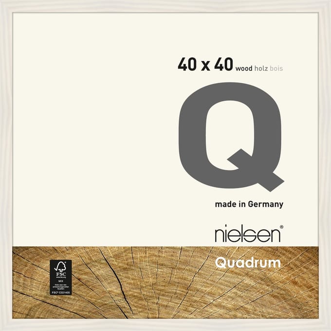 Nielsen Quadrum Houten Wissellijst White 40x40cm