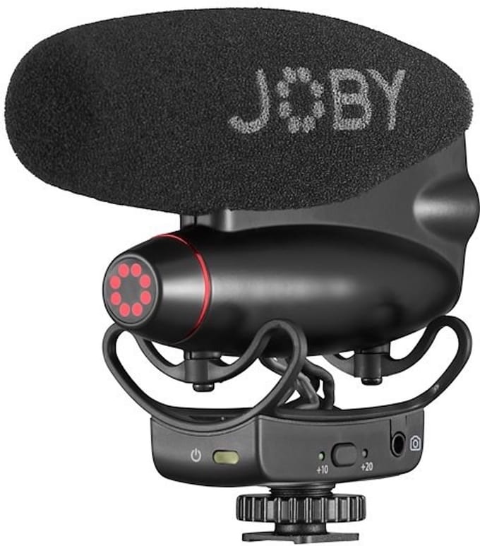 Joby JB01801-BWW microfoon Zwart Microfoon voor digitale camera