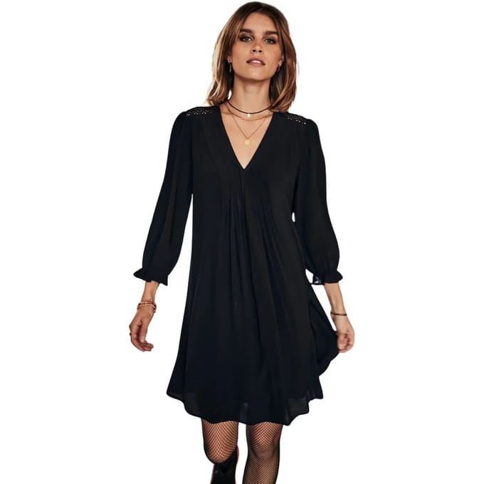 Damesjurk met mouwen Freeman T Porter Juna Plain Color
