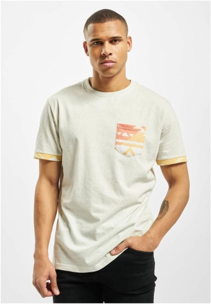 Just Rhyse - Granada Heren Tshirt - S - Gebroken wit