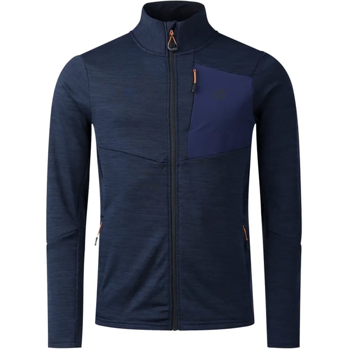 Dare2B Heren Venture Full Zip Stretch Midlayer