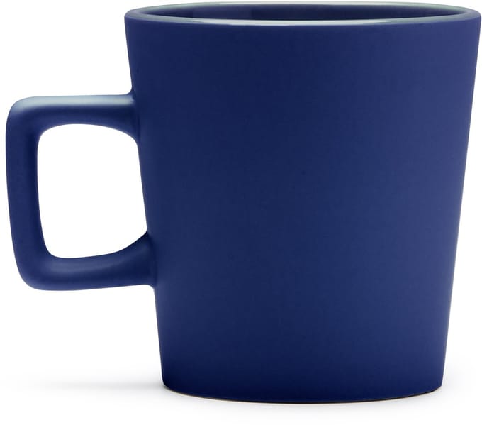 5 keramische mokken Donker Blauw matte afwerking 300ml model Galvan