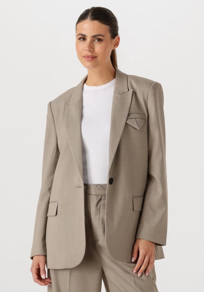 Copenhagen Muse Cmtailor-ja Blazers Dames - Beige - Maat L