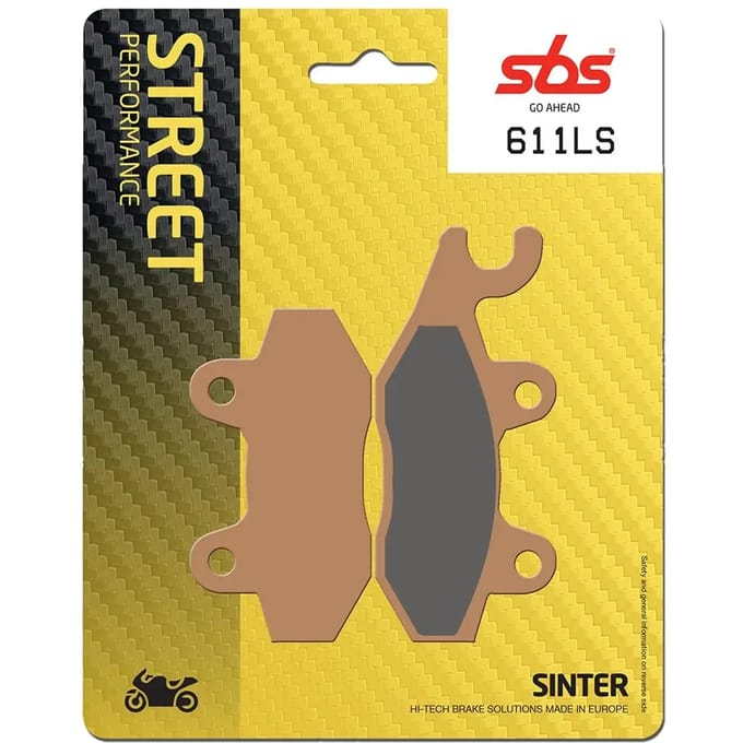 Sbs 611ls Gesinterde Remblokken Zilver