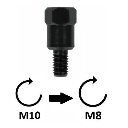 Motorspiegel adapter BCR M10x1,25 DX/M8x1,25 DX