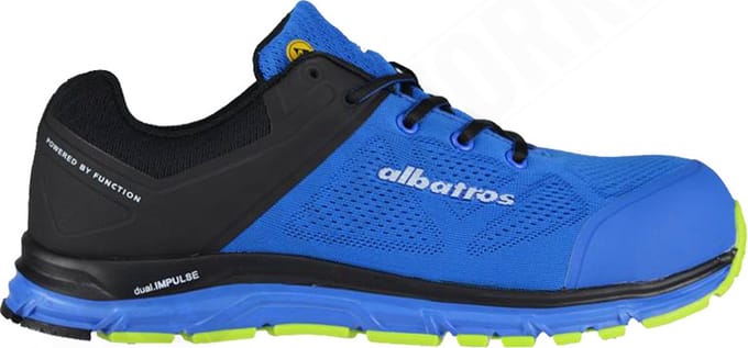 Albatros Lift Impulse Low S1P ESD 646610 - Blauw/Zwart - 40