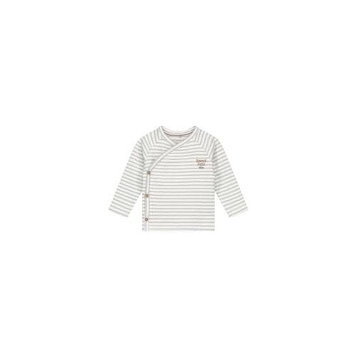 Sweet Petit Mini overslagshirt rib Soft Stone Melange 68 unisex