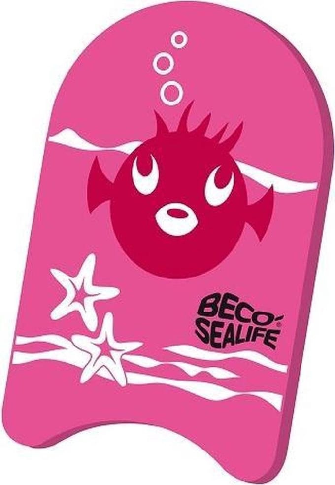 BECO-SEALIFE® Zwemplank Drijfplank - Roze - 34 cm
