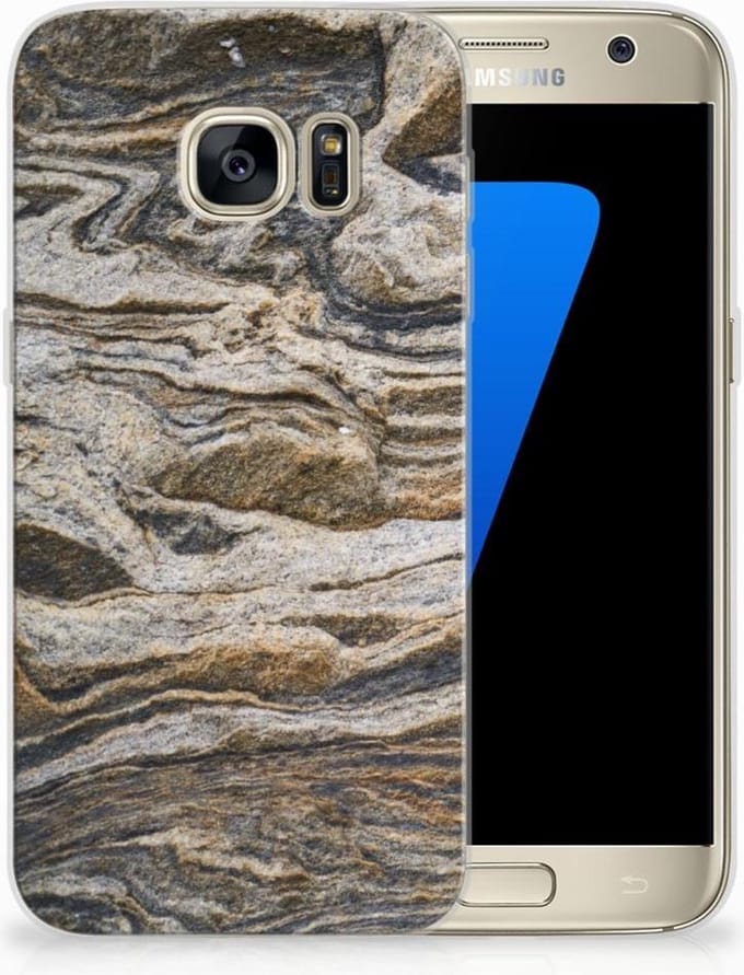 Samsung Galaxy S7 TPU Siliconen Hoesje Steen