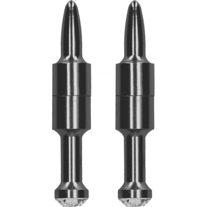 Shots - Ouch! Magnetische Tepelklemmen Diamond Pin grey