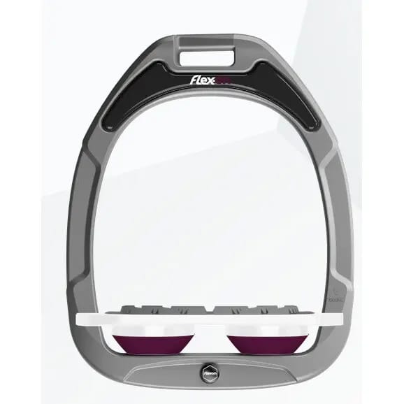Platte Grip Aluminium/ Wit/ Pruim Flex-On Green Composite