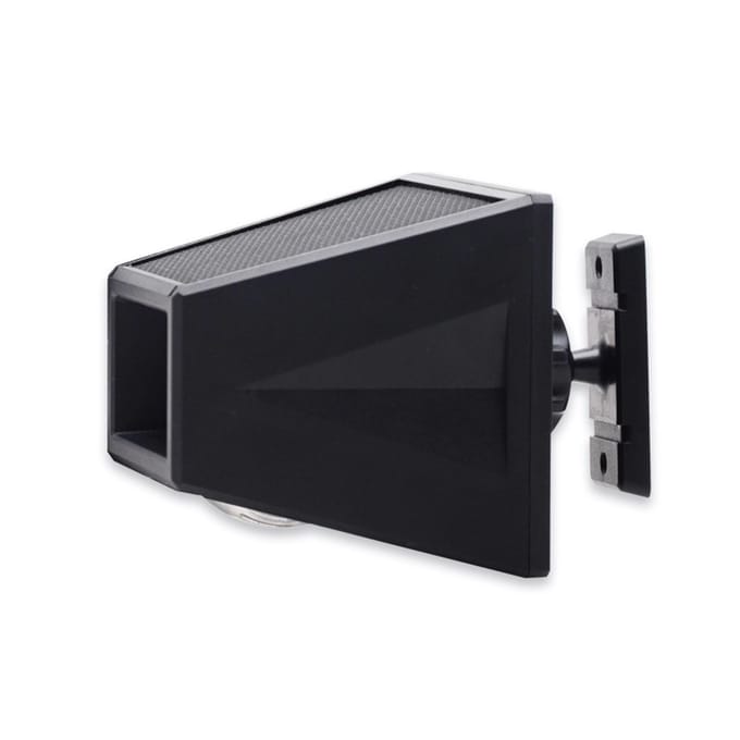 Bewegingssensor zonne-alarmlicht 110dB luide sirene LED-flitslichten met RF433MHz afstandsbediening zwart