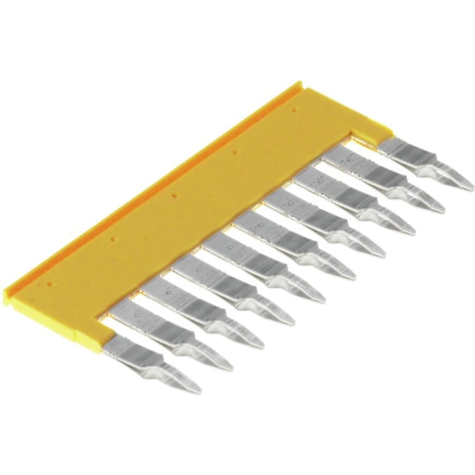 Weidmuller ZQV 4/10 10-Poolse Kruisconnector Terminal - 1609030000 [2 Stuks]