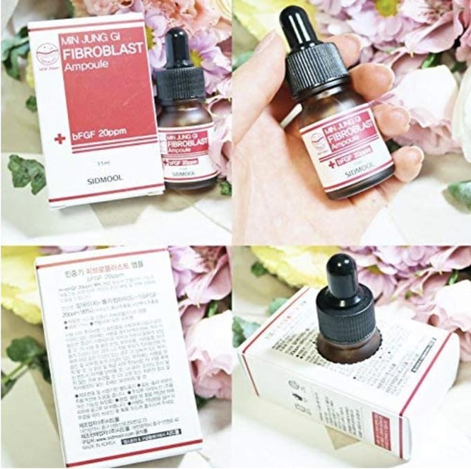 SIDMOOL Min Jung Gi Fibroblast Antirimpel Ampul 11ml black