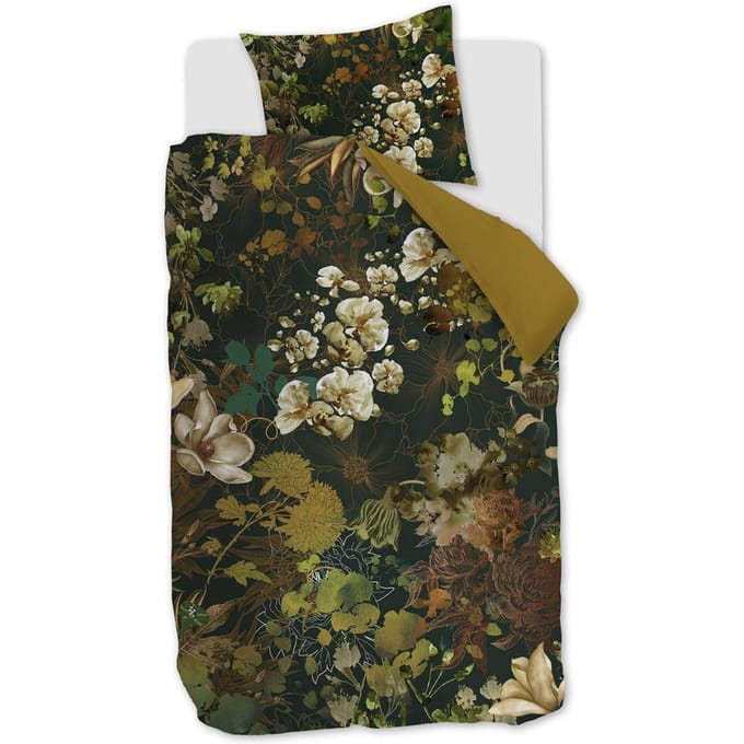 Kardol Austin dekbedovertrek - Eenpersoons - 140x200/220 - Groen