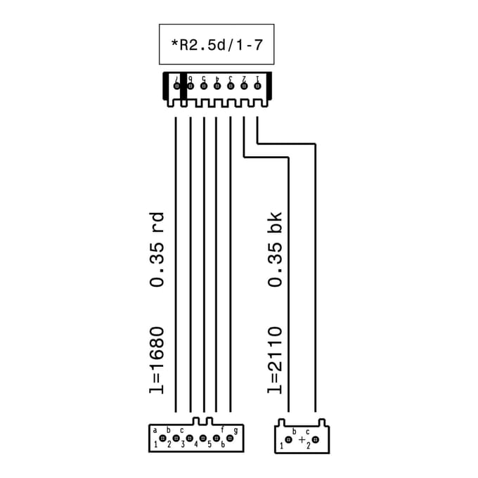 AEG kabel, deur 140114444098