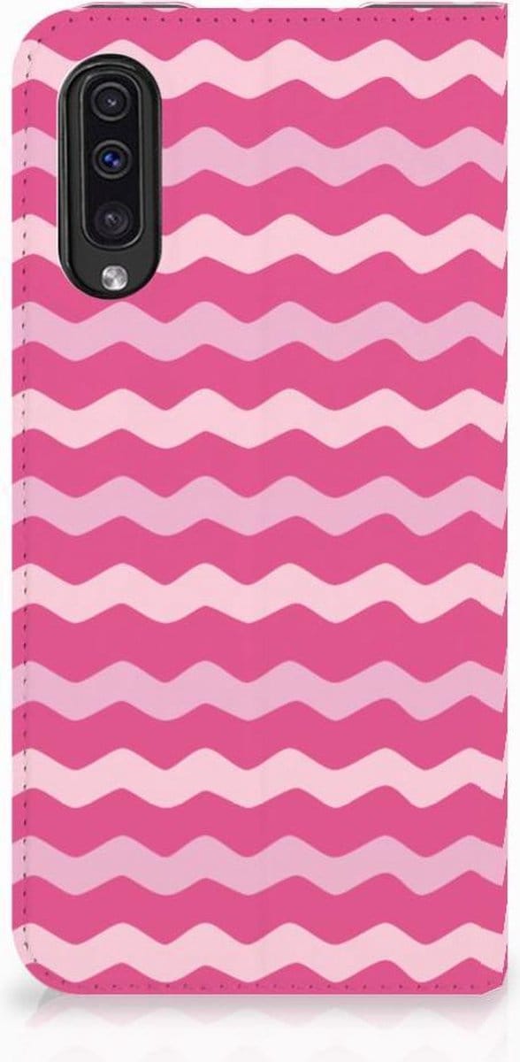 Samsung Galaxy A50 Hoesje met Magneet Waves Pink