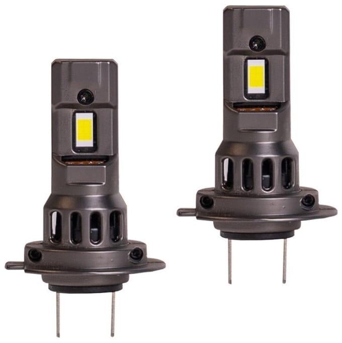 H7 koplamp set daglichtwit 6000K - 35 Watt & 2000 Lm/stuk | 12VDC - actieve koeling