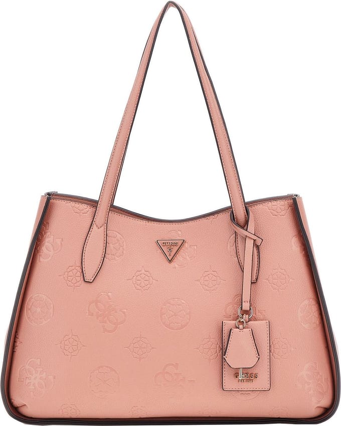 GUESS Schoudertas Keandra Girlfriend Rosewood Logo Oud roze