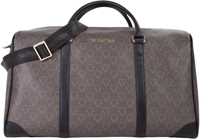 VALENTINO reistas Lady Re Hand Duffer Bag Moro / Nero bruine