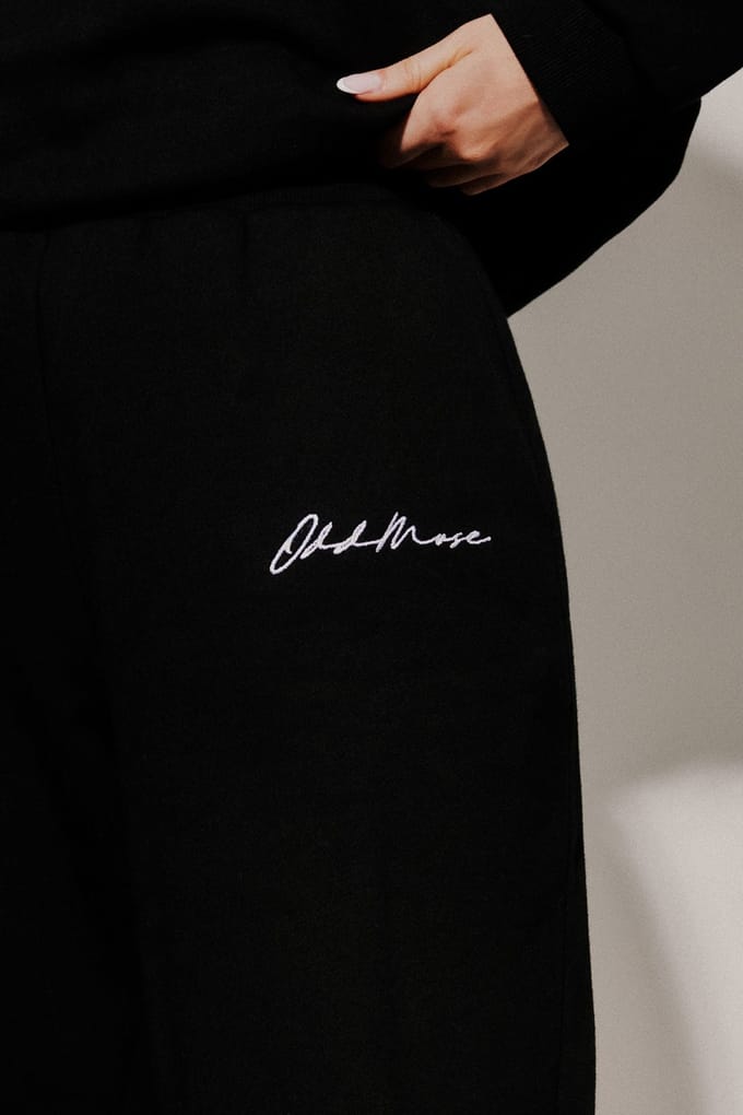 Odd Muse Cotton Sweatpants Black Größe: S REG | Jogginghosen Outlet | Damen | Schwarz