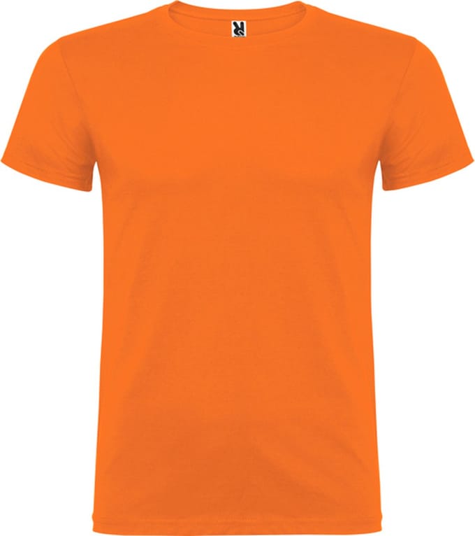 Oranje 5 pack t-shirts Roly Beagle maat S