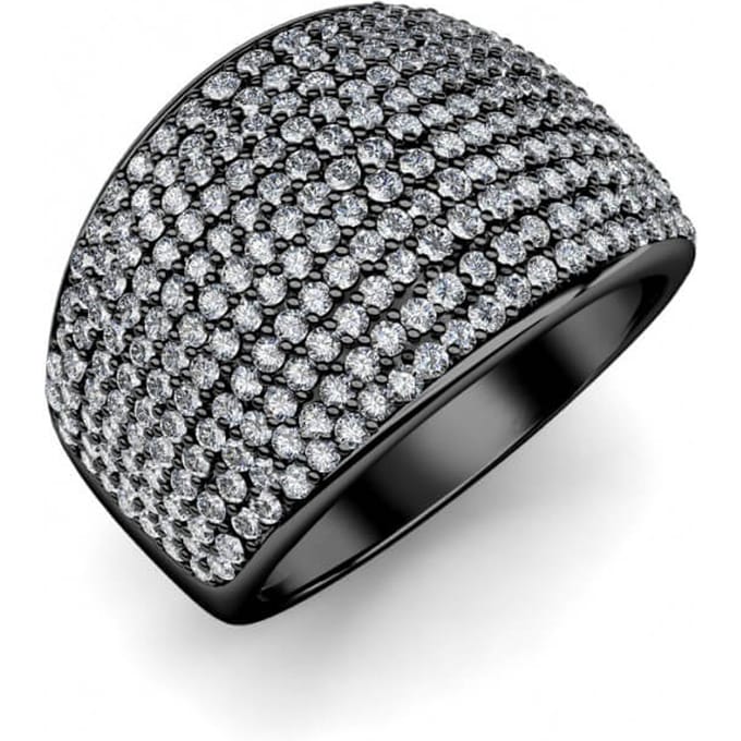 Glamour Metalen Ring - Zirkoon