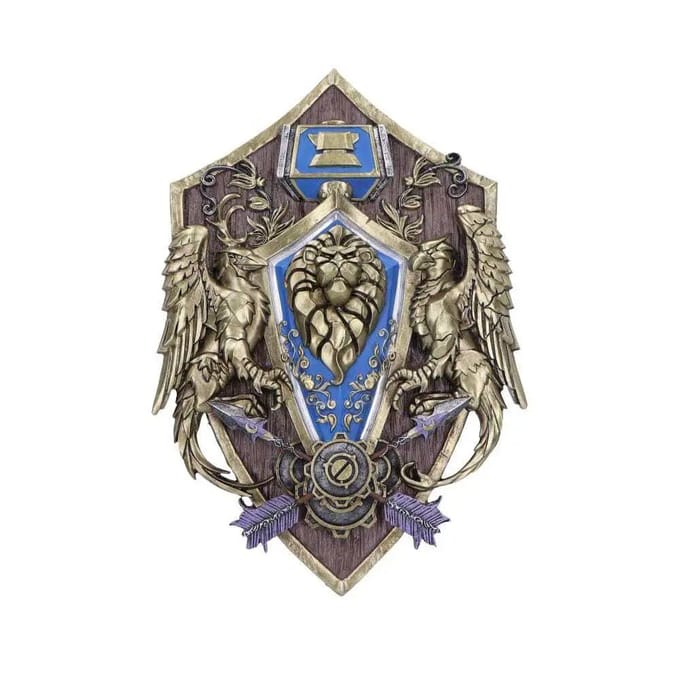 Nemesis Now - World of Warcraft Alliance Wall Plaque Height 30 cm