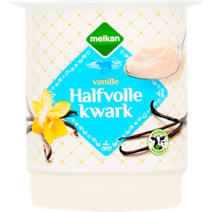 Halfvolle kwark vanille