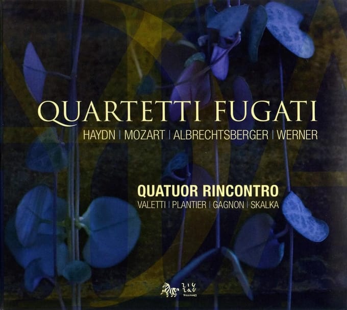 Quatuor Rincontro - Quatetti Fugati (CD)