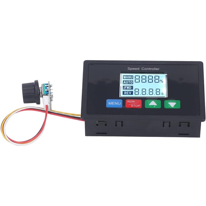 DC Motor Snelheidsregelaar Controller Geïntegreerde LCD Timing Motor Gouverneur Regelaar DC10-55V