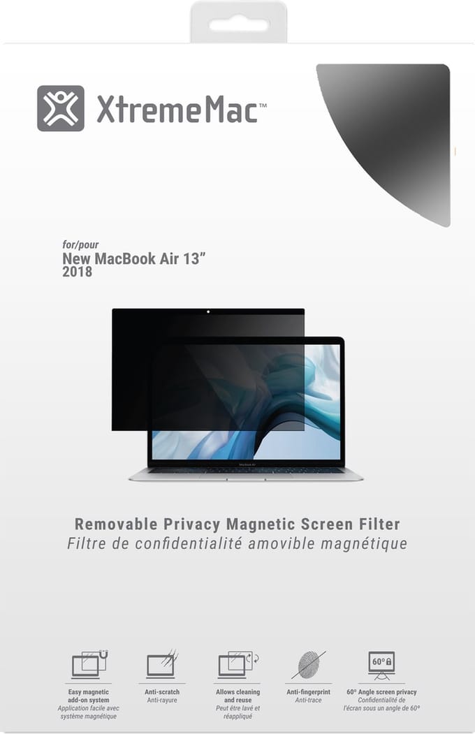 XtremeMac privacy screenprotector Macbook Air 13''
