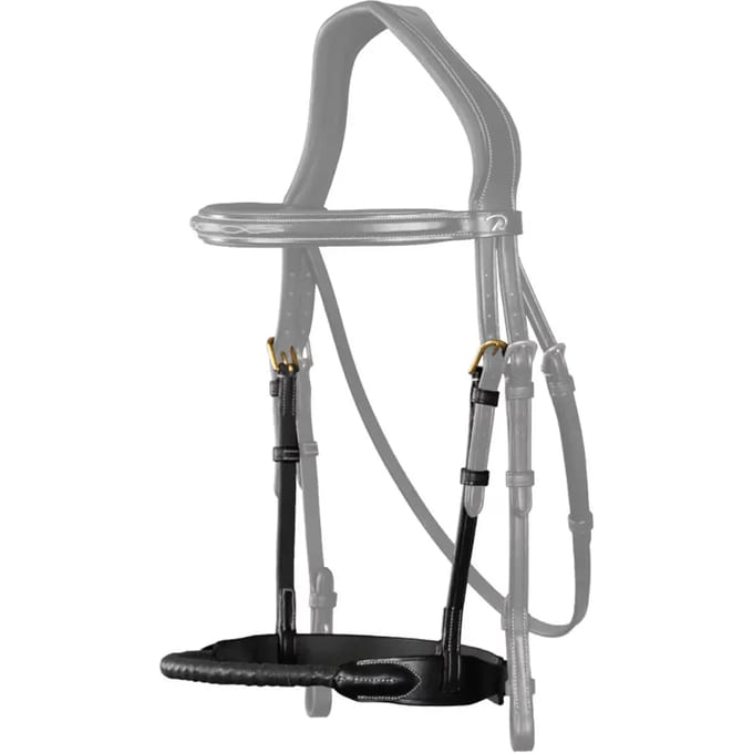 Dy'on Neusriem D Collection By Dy'on Leather Covered Rope Zwart