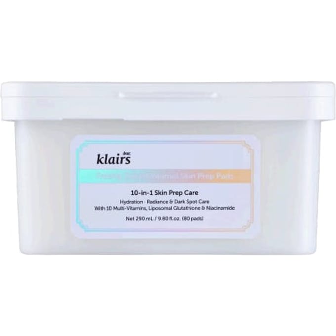 Lieve, Klairs, Fresh Juice Vitamin Skin Prep Pads, 80 stuks white