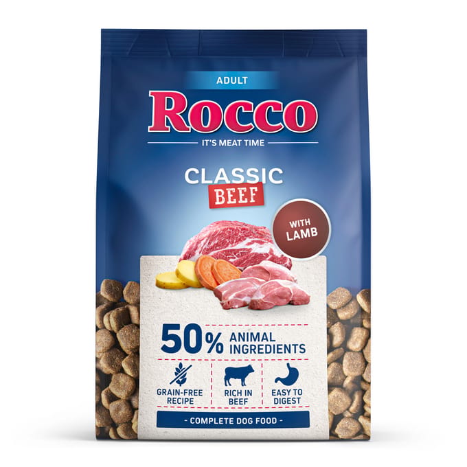 Rocco Adult Rundvlees met Lam - Voordeelpakket 5 x 1 Kg