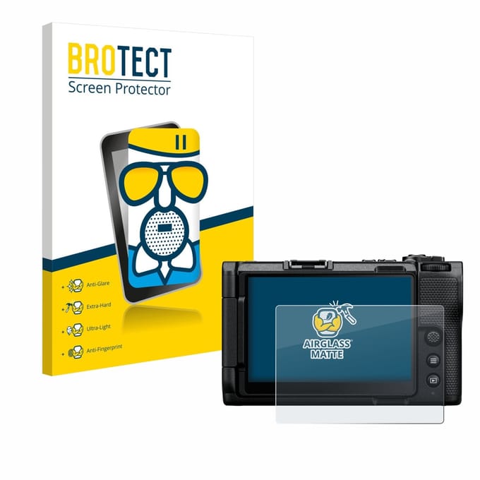 BROTECT - Screenprotector voor Nikon ZR - Folie Beschermfolie Beschermglas matte