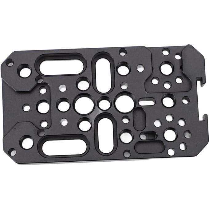 Camera Kaasplaat Aluminium Multifunctionele Schakelplaat Camera Eenvoudige Plaat met 14 38 Inch black