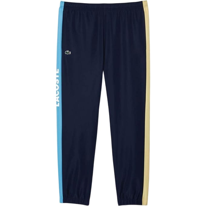 Lacoste Heren Sportsuit gerecycled polyester trainingsbroek (Blauw)