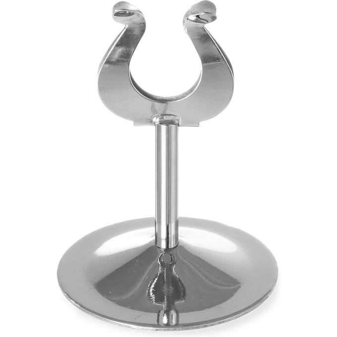 Support de menu, acier inoxydable, hauteur 100 mm - Hendi 665503 100 mm