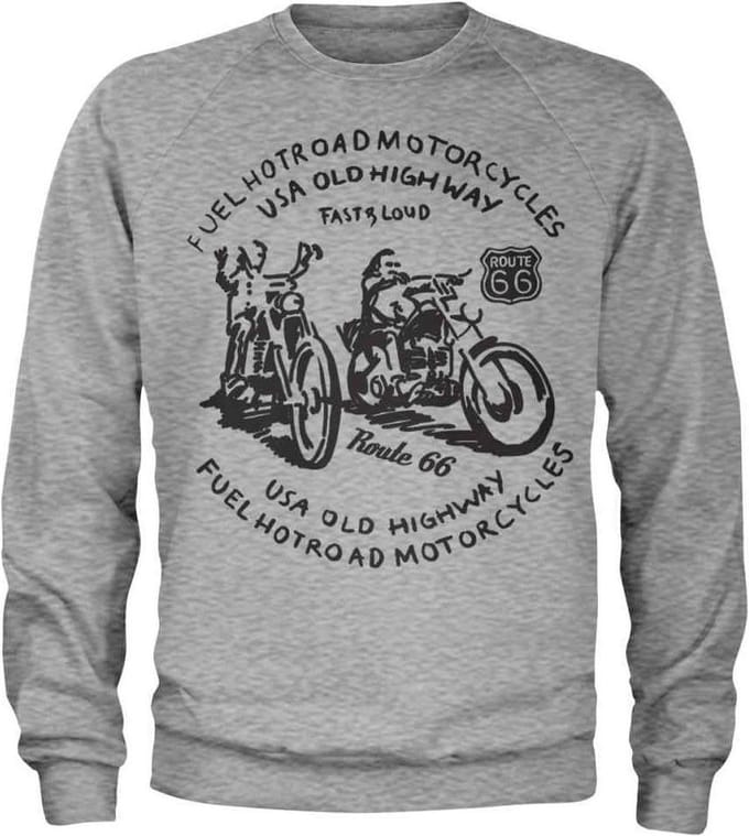 Route 66 Sweater/trui -S- FUEL Grijs
