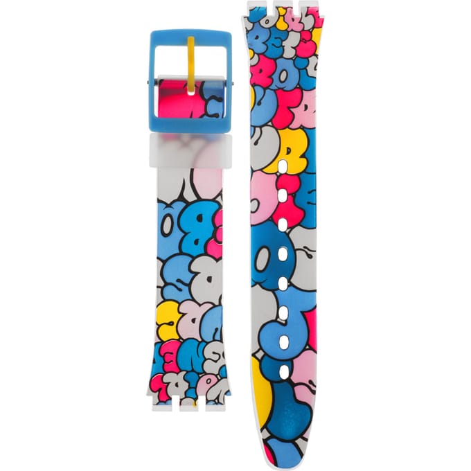 Swatch Plastic - Originals Medium (34mm) /Access/Solar/Musicall/Stop - G/SK/SL/SR/SS/SO28 AGE232 GE232 Love Song Horlogeband