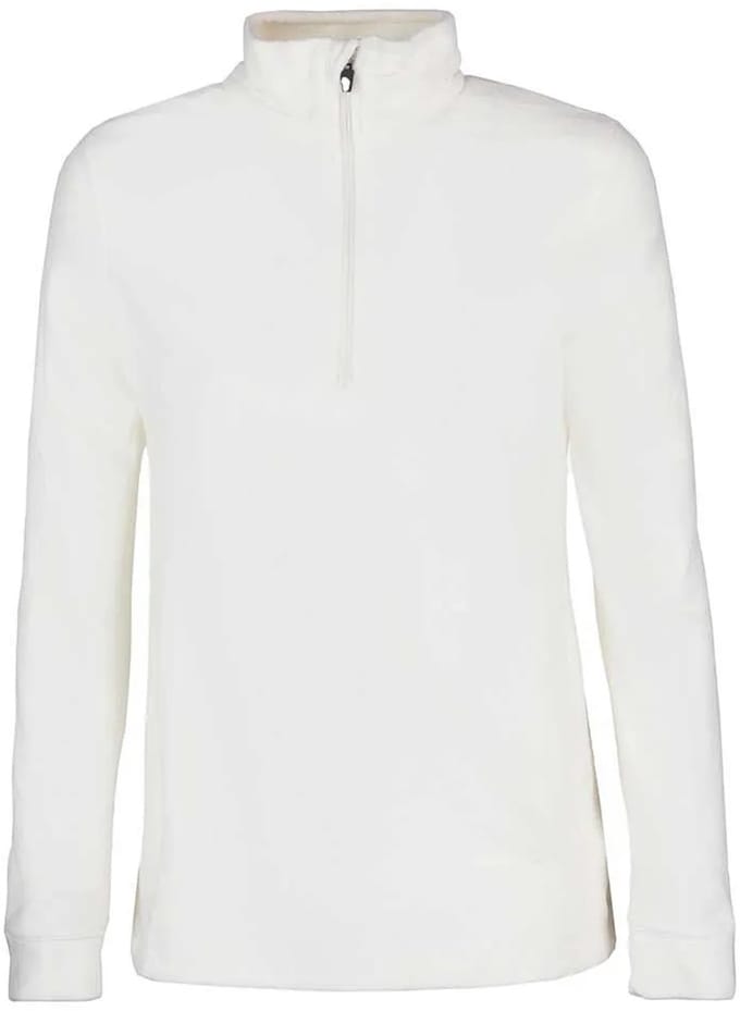 Rock Experience Tempus Fleece Met Halve Rits Wit XL Vrouw