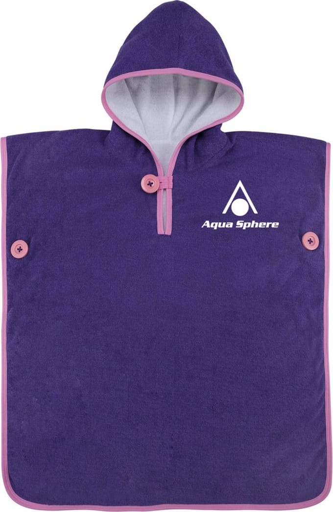 Aquasphere Baby Towel - Poncho - Kinderen - Paars/Roze