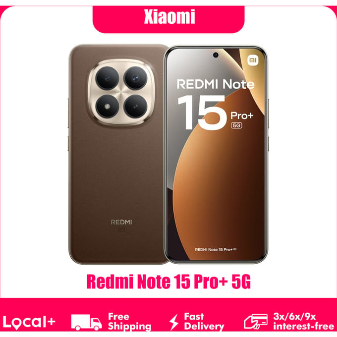 Xiaomi Redmi Note 15 Pro+ 5G - 12GB+256GB - Zwart