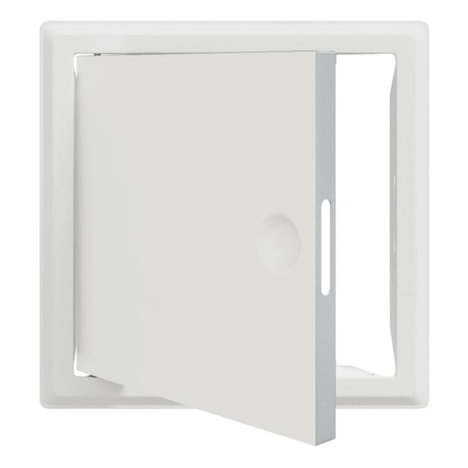 vidaXL - Access - Panel - Wit - 33 - x - 33 - x - 3 - cm - Staal