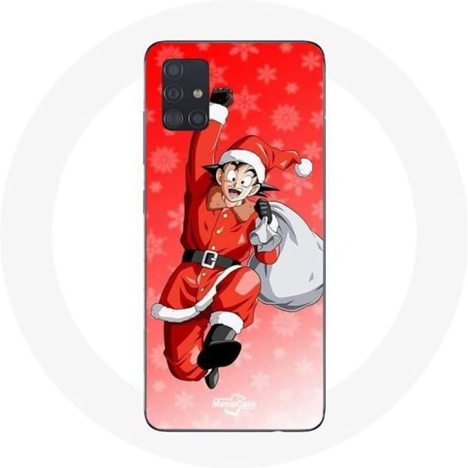 Coque - Maniacase - Samsung Galaxy A71 - Anime Son Goku - Protection - Souple noir
