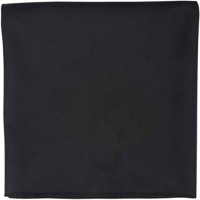 SOLS Atoll 70 Microvezel Handdoek (Zwart)