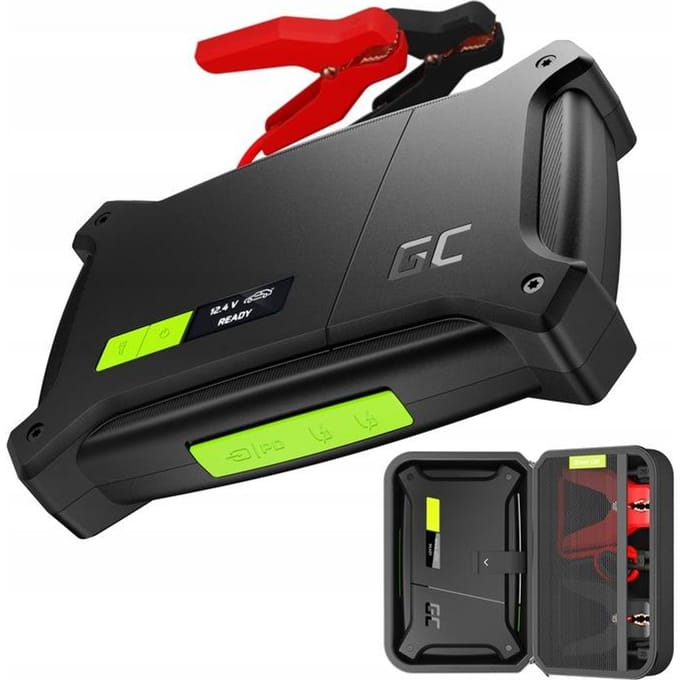 Green Cell GC PowerBoost Auto Jump Starter/Powerbank/Auto Starter met Oplader Functie 16000mAh 2000A